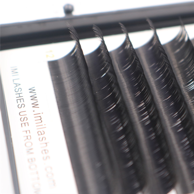 Applying false eyelashes and eyelash conditioner-D